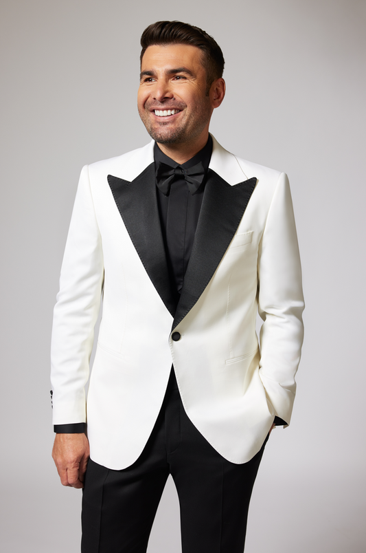 Black & White Tuxedo Cerruti Black Lapel
