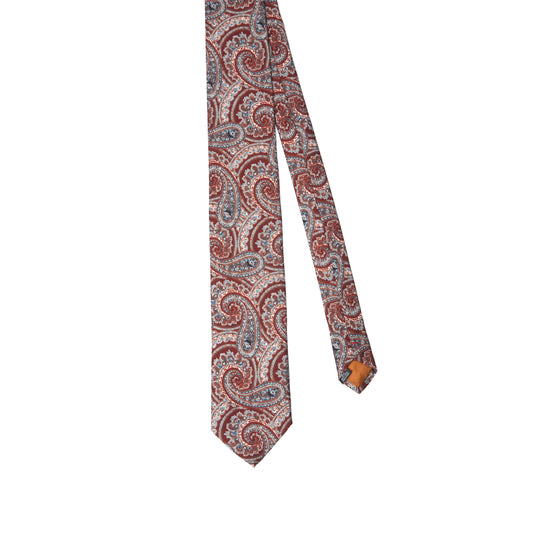 Cravată din mătase Burgundy