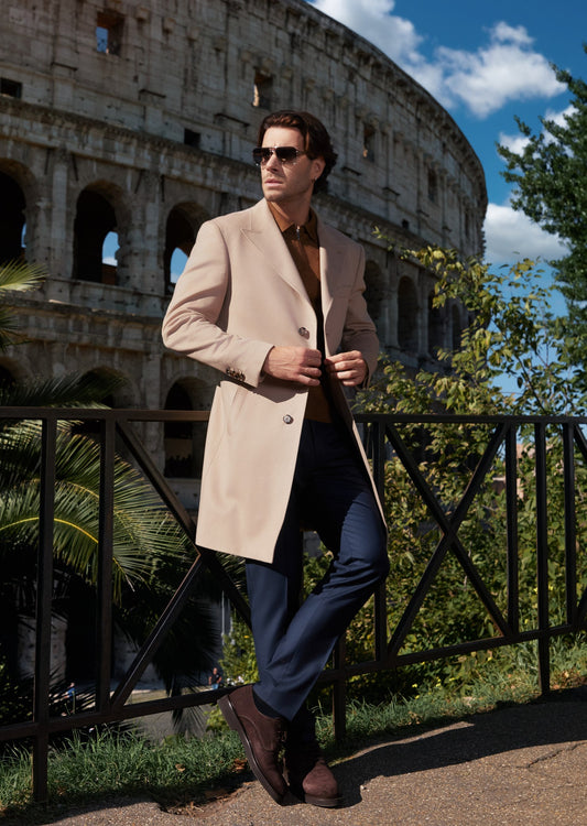 Palton bej Loro Piana - FERANO