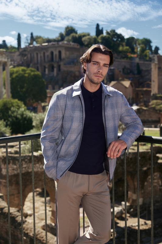 Bluzon din lână Ermenegildo Zegna 14Milmil14 - BELLARO