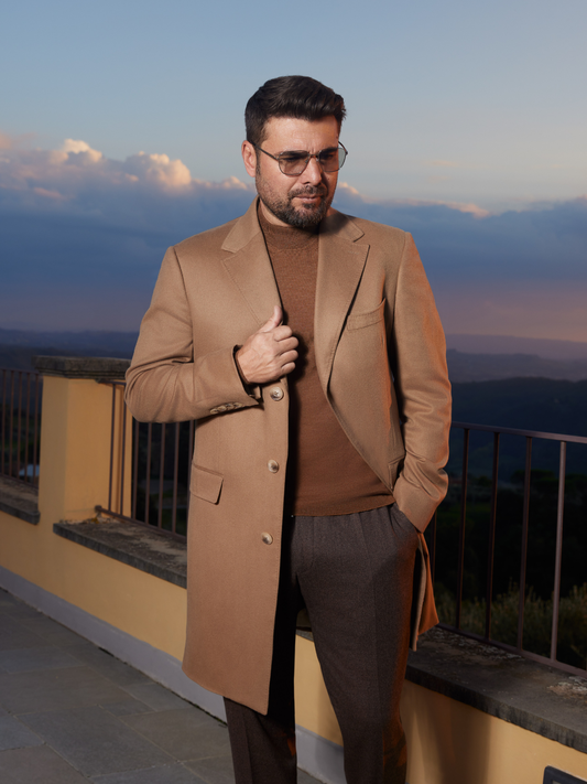 Palton Fratelli Piacenza Cașmir Pur