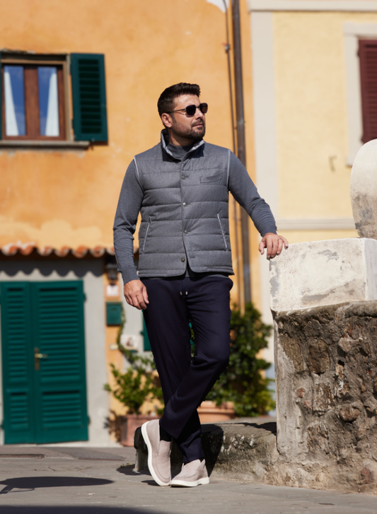 Vestă Matlasată Flanelă