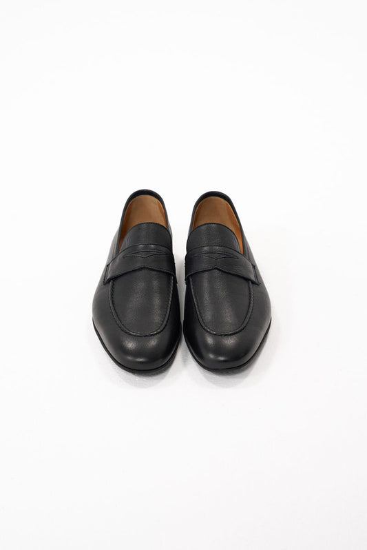 Belgian Penny Loafers culoare neagră lucioși - Alex