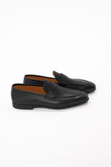 Belgian Penny Loafers culoare neagră lucioși - Alex