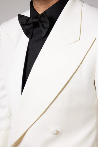 Black & White Tuxedo Zegna Double Breasted
