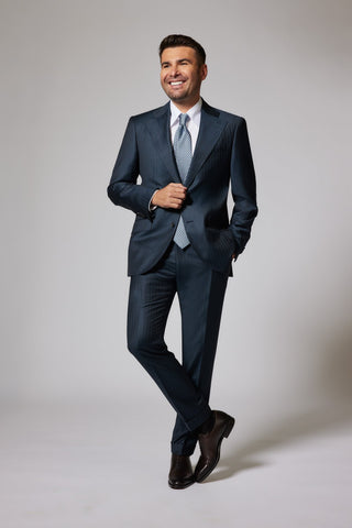 Business Teal&Slate Zegna Trofeo
