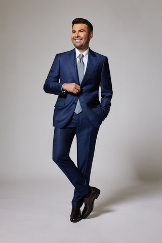 Business Teal&Slate Blue Zegna Trofeo
