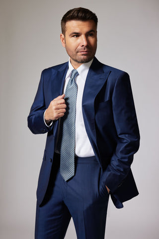 Business Teal&Slate Blue Zegna Trofeo