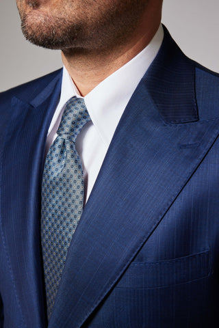Business Teal&Slate Blue Zegna Trofeo