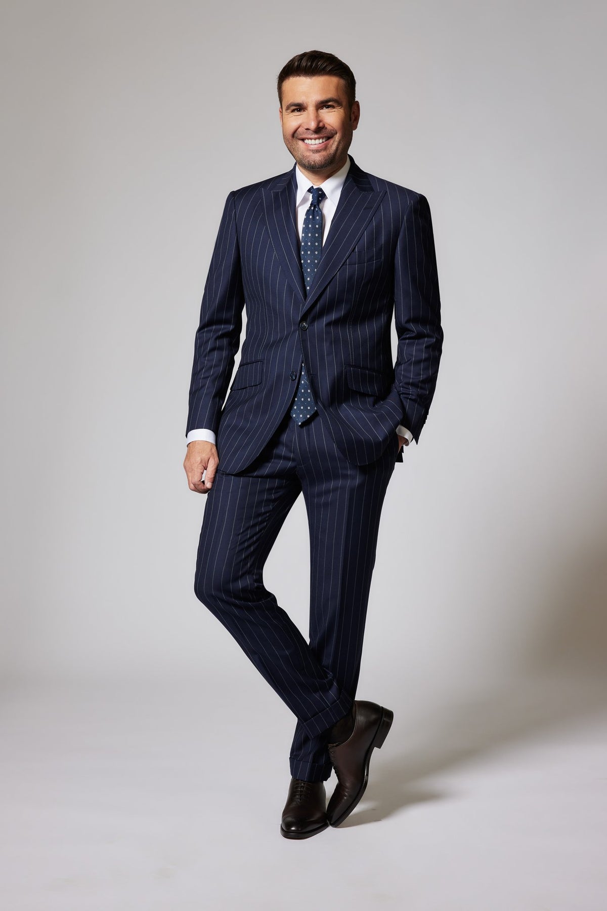 Business Navy Zegna Tropical
