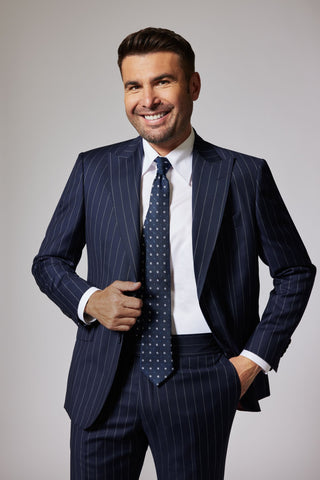 Business Navy Zegna Tropical
