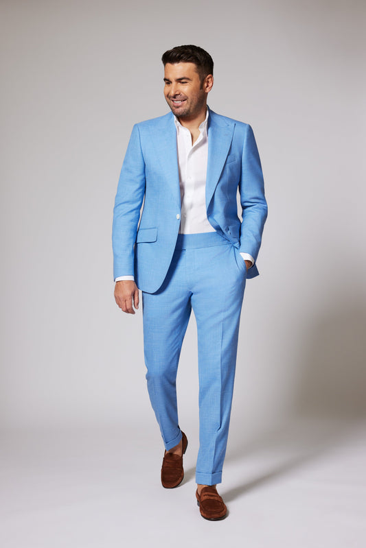 Casual Light Blue Drago