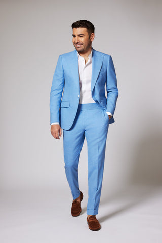 Casual Light Blue Drago