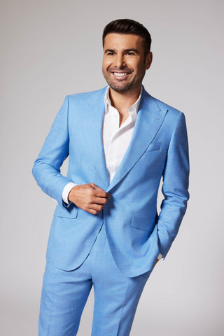 Casual Light Blue Drago
