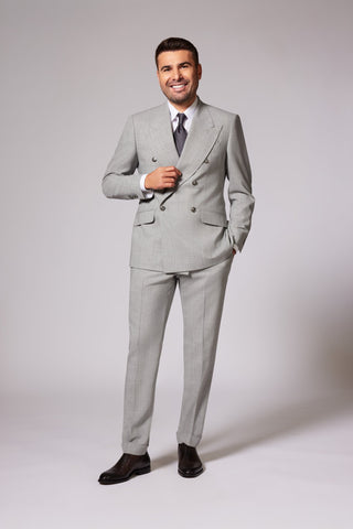 Business Light Gray Țesătură Loro Piana