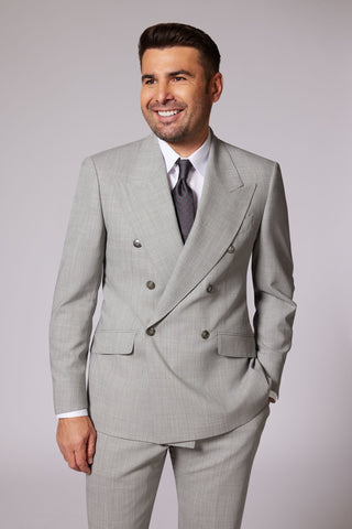 Business Light Gray Țesătură Loro Piana