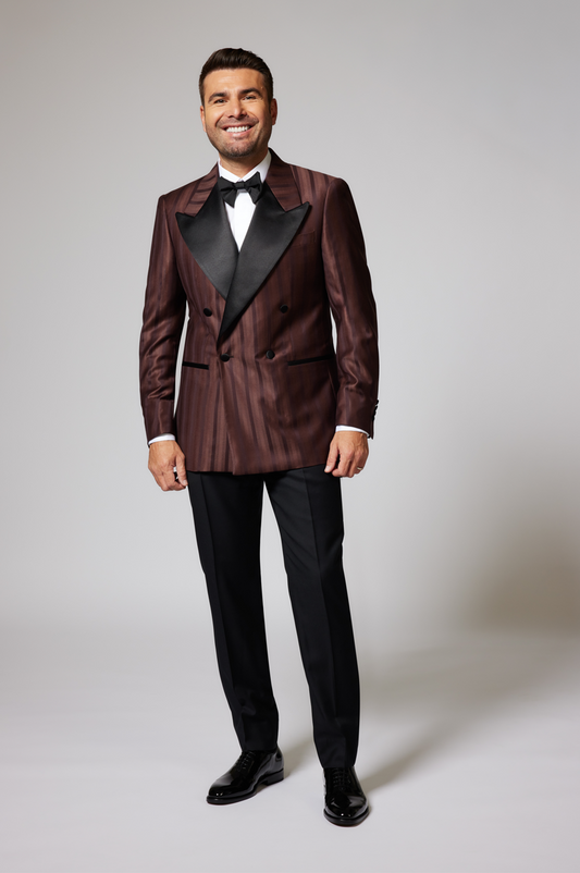Brown Stripes Zegna Trofeo