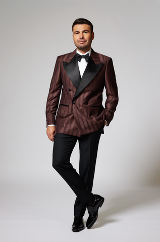 Brown Stripes Zegna Trofeo