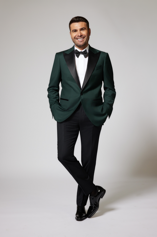 Emerald Green Țesătură Loro Piana