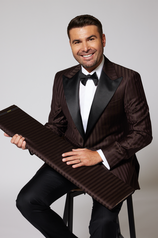 Chocolate Brown Zegna Trofeo