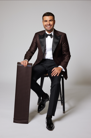 Chocolate Brown Zegna Trofeo