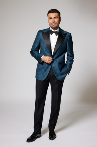 Teal & Slate Trofeo Zegna