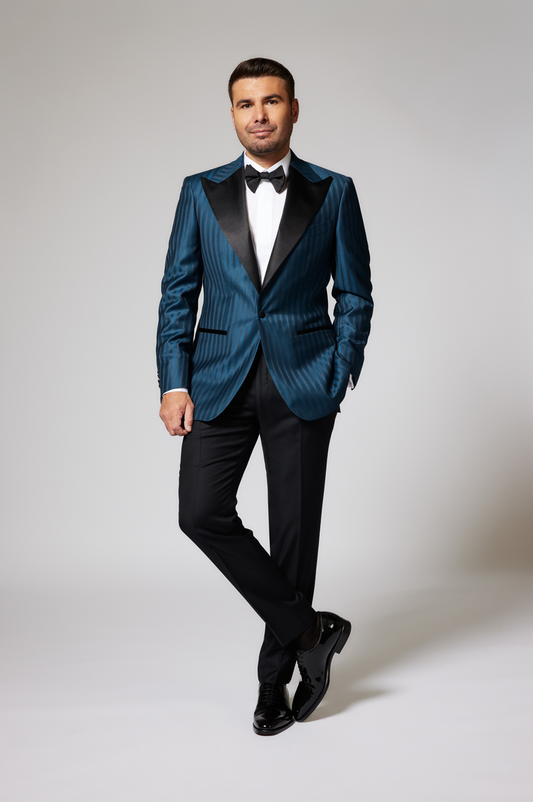 Teal & Slate Trofeo Zegna