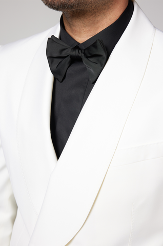 Black & White Tuxedo Shawl Cerruti