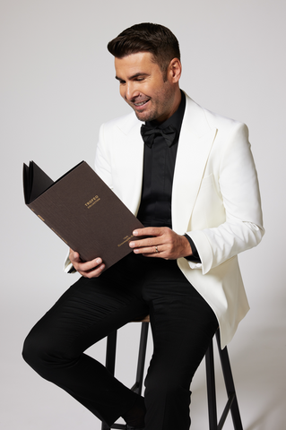 Black & White Tuxedo Cerruti White Lapel
