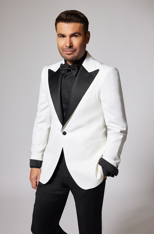 Black & White Tuxedo Cerruti Black Lapel