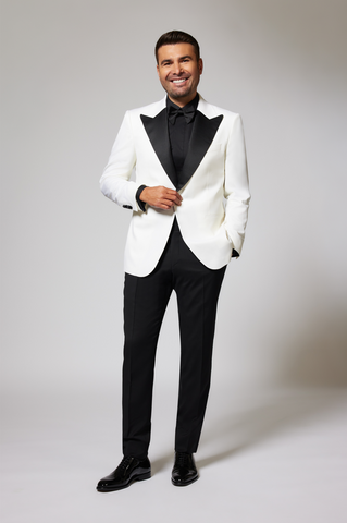 Black & White Tuxedo Cerruti Black Lapel