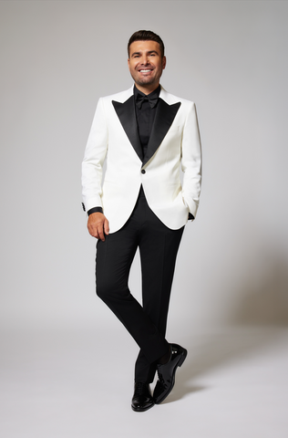 Black & White Tuxedo Cerruti Black Lapel