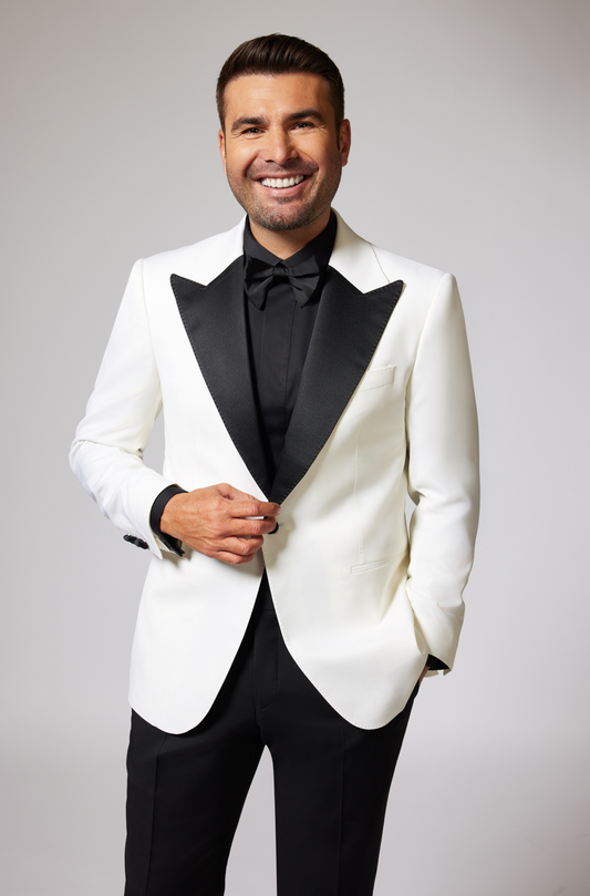 Black & White Tuxedo Cerruti Black Lapel