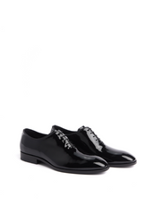 Pantofi Oxford Black Luster