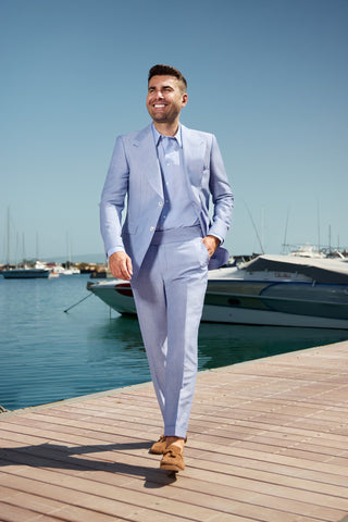 CASUAL PASTEL BLUE ZIGNONE BLEND