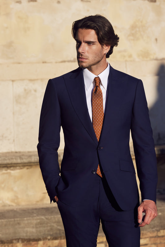 Costum Business Zegna Single-Breasted Montale