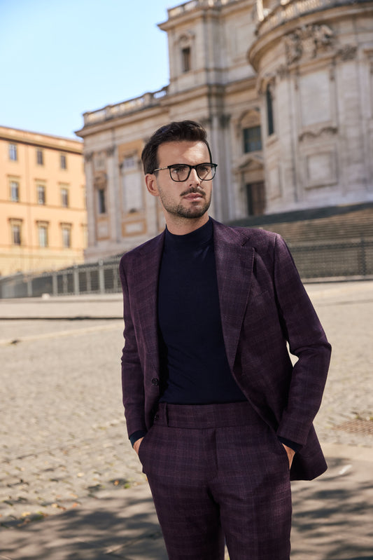 Costum Smart Casual Loro Piana Single-Breasted Savoia