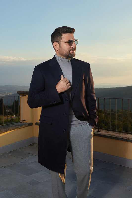 Palton Fratelli Piacenza Cașmir Pur