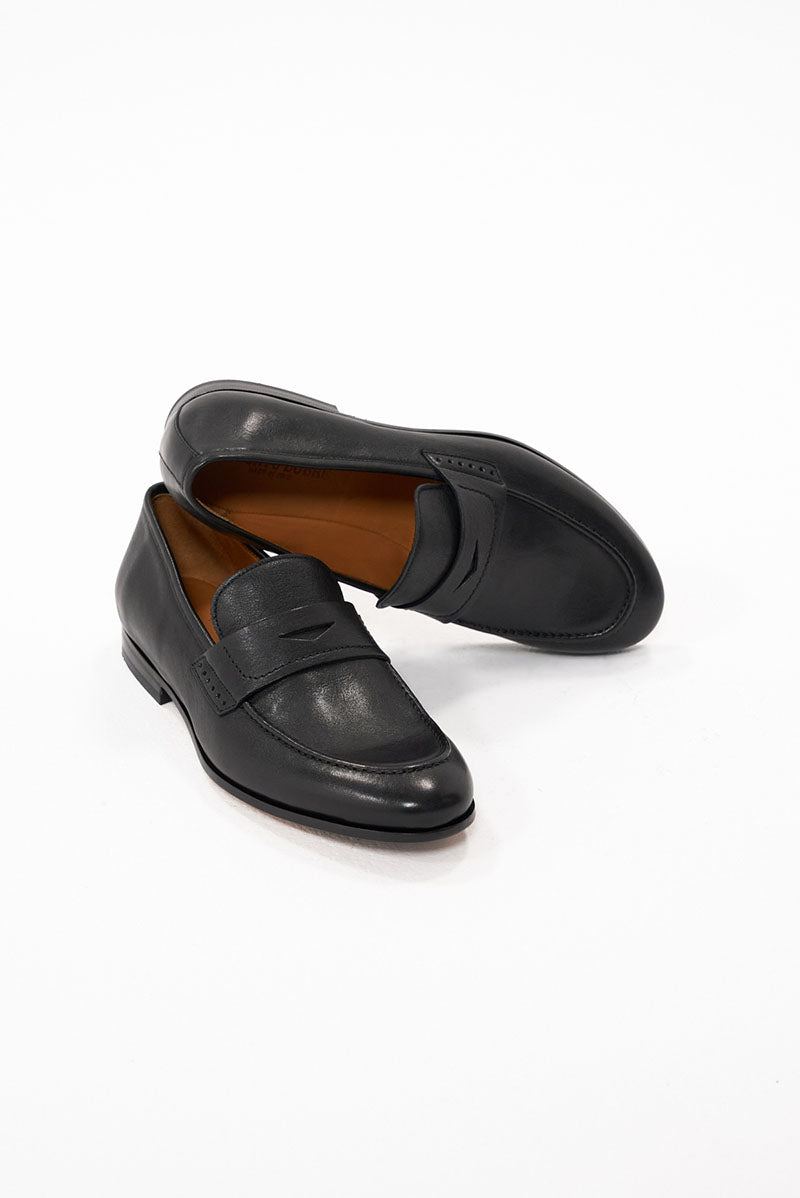 Pantofi bărbăteșto Penny LOAFERS negru mat