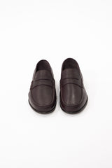PENNY LOAFERS - full grain maro închis - GABRIEL