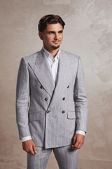 Costum Casual Loro Piana - LIGHT ASH