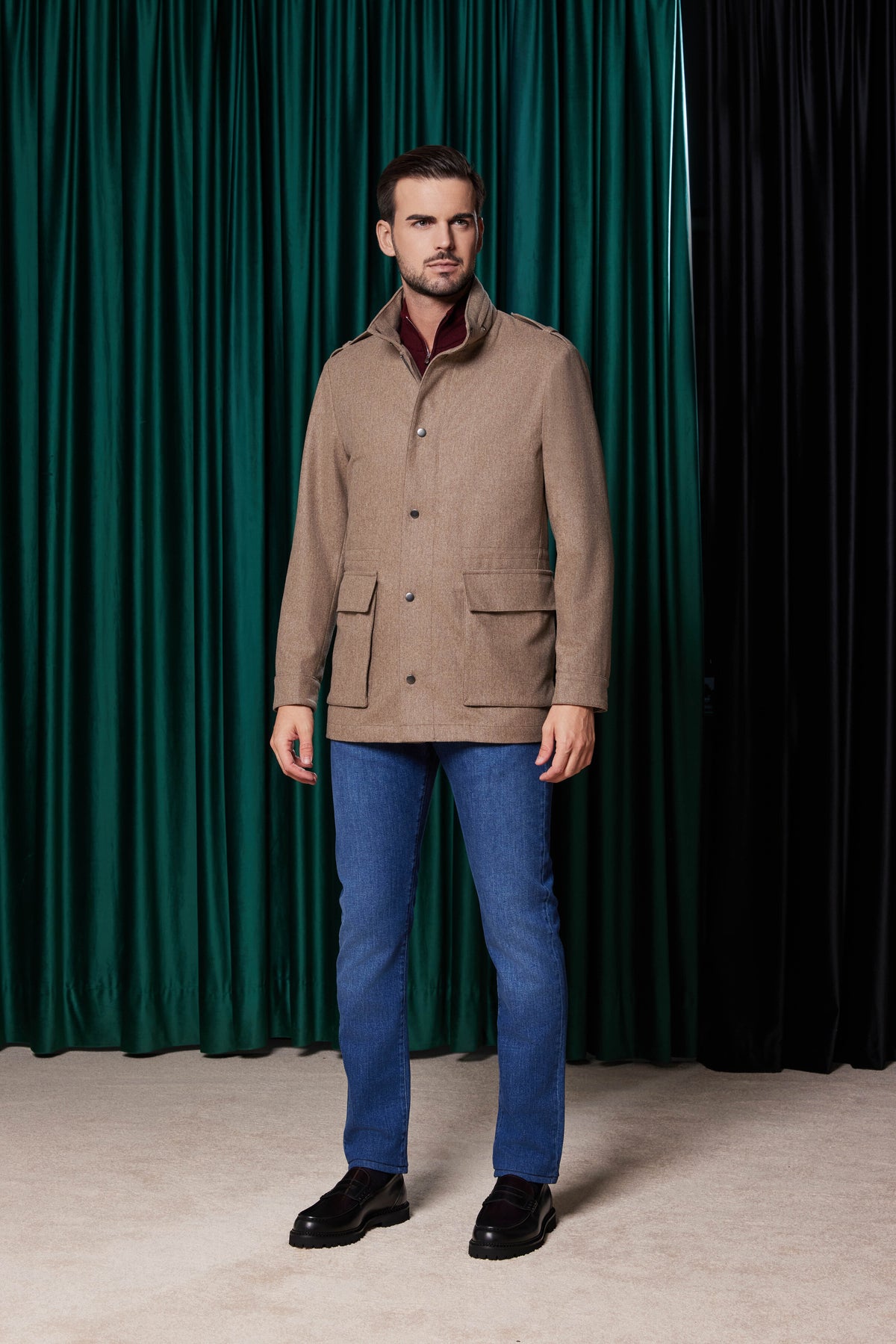 Field Jacket - Vitale Barberis Canonico Earth, Wind &amp; Fire