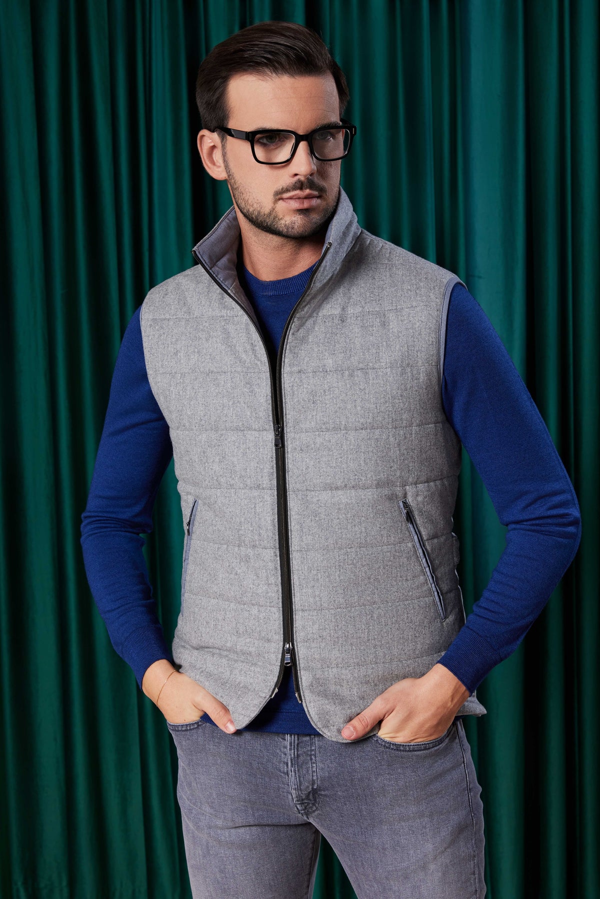 Body Warmer - Vitale Barberis Canonico Earth, Wind & Fire