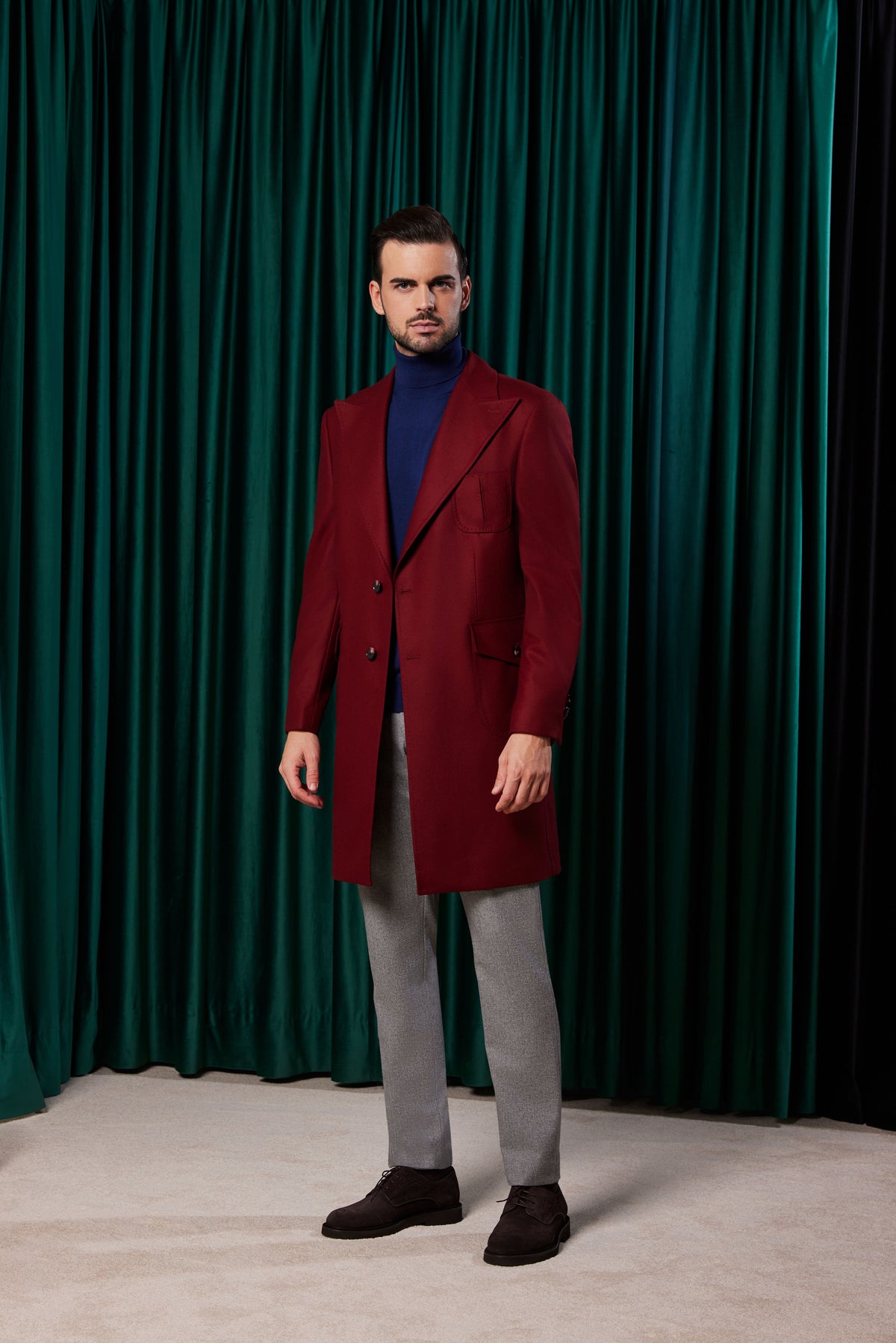 Clasic Red Holland & Sherry Coat