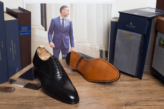 Pantofii bărbătești Oxford Plain Toe