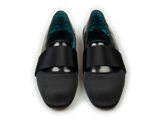 Pantofi negri Loafers