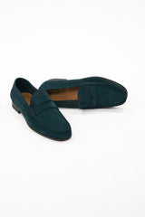 Penny Loafer Suede piele întoarsă – VERDE EMERALD - ANTHONY