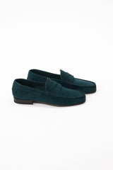 Penny Loafer Suede piele întoarsă – VERDE EMERALD - ANTHONY