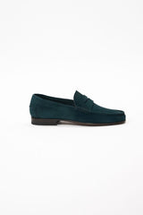 Penny Loafer Suede piele întoarsă – VERDE EMERALD - ANTHONY